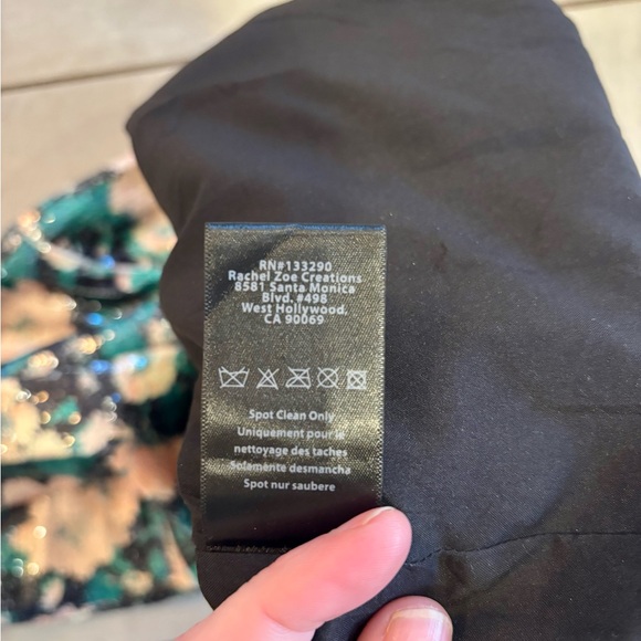 Rachel Zoe Sonia Floral Sequin Open Back Mini Dress Size 2 - Picture 6 of 13